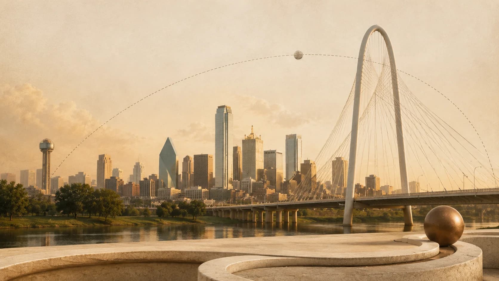 Dallas skyline for the ArcVelocity about page.